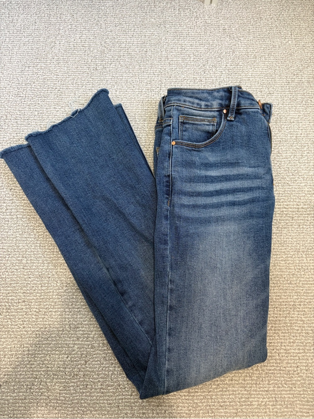 High-Rise Wide-Leg Women’s Jeans in Mid Blue